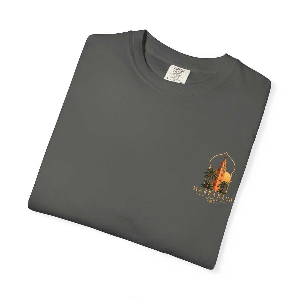 Marrakech Sunset T-Shirt — Moroccan Medina Travel Tee