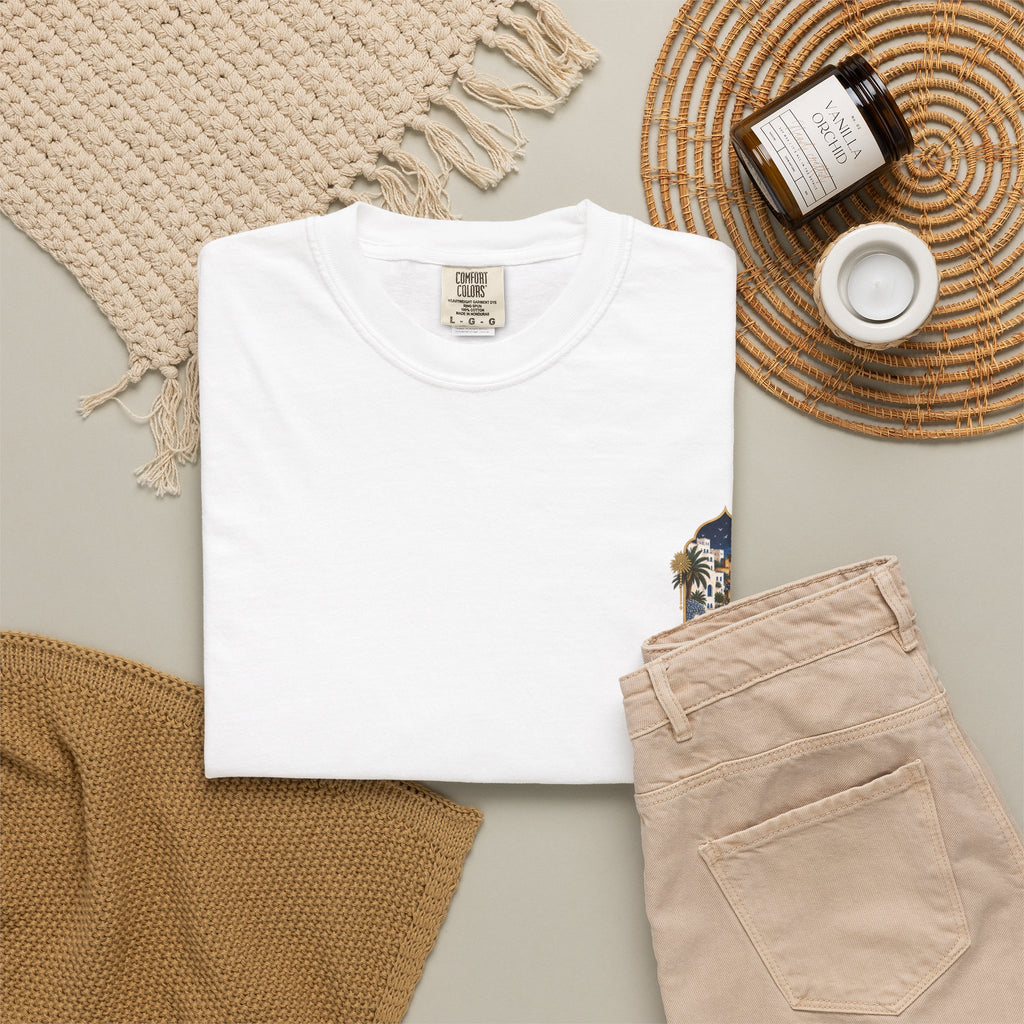 Tangier Retro Travel T-Shirt — Moroccan Coastal Vintage Graphic Tee