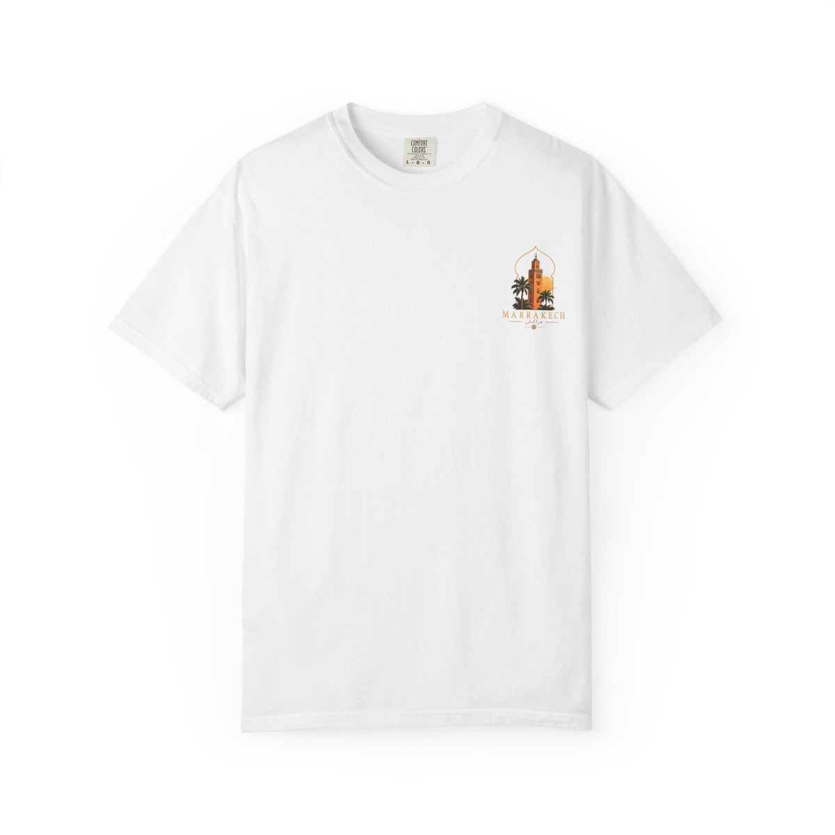 Marrakech Sunset T-Shirt — Moroccan Medina Travel Tee