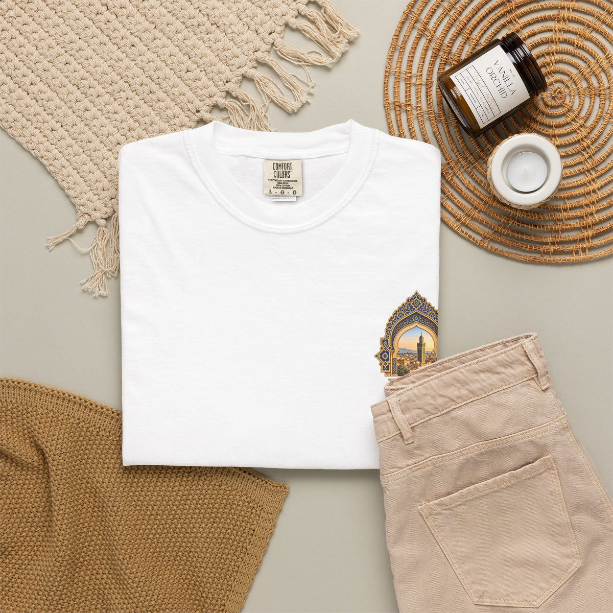 Fes Morocco Graphic T-Shirt — Vintage Medina Travel Tee