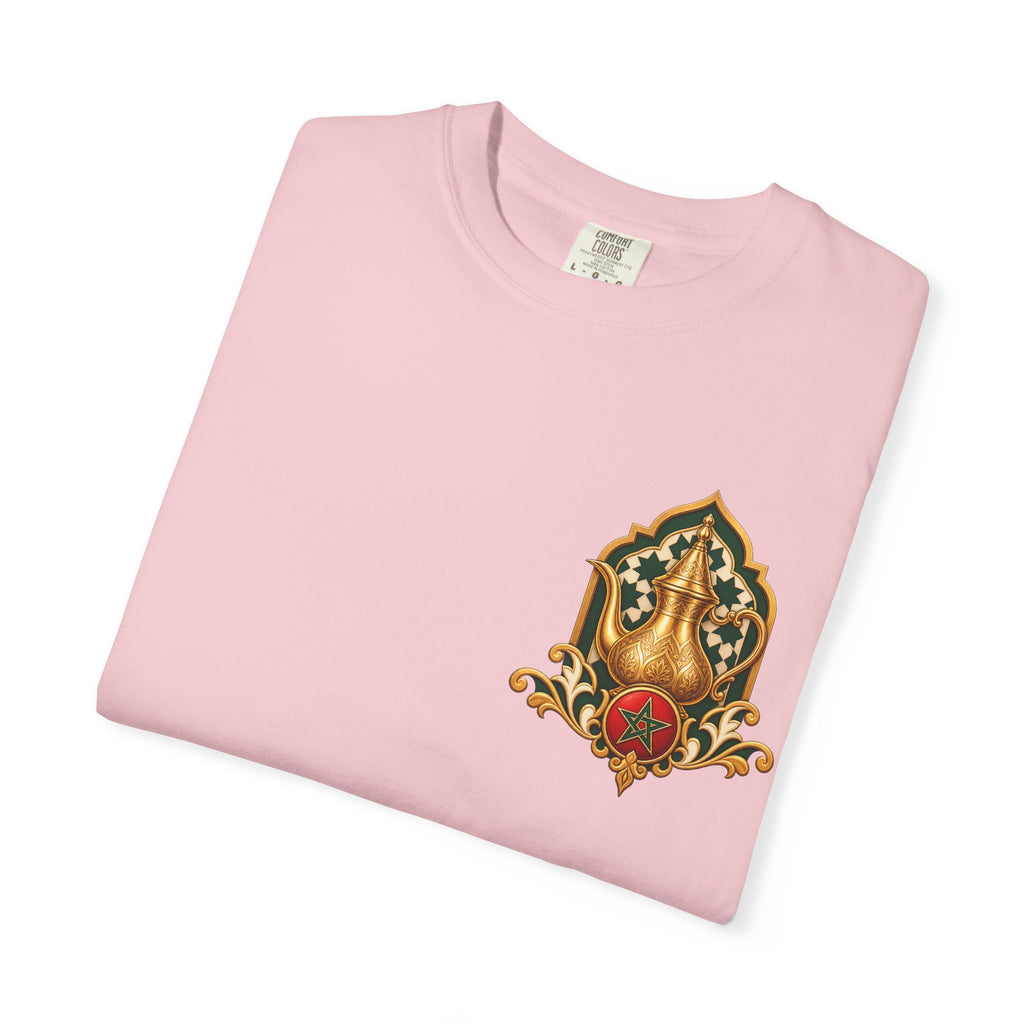 Ramadan Lantern Tea Set Tee — Islamic Crescent Iftar T-Shirt