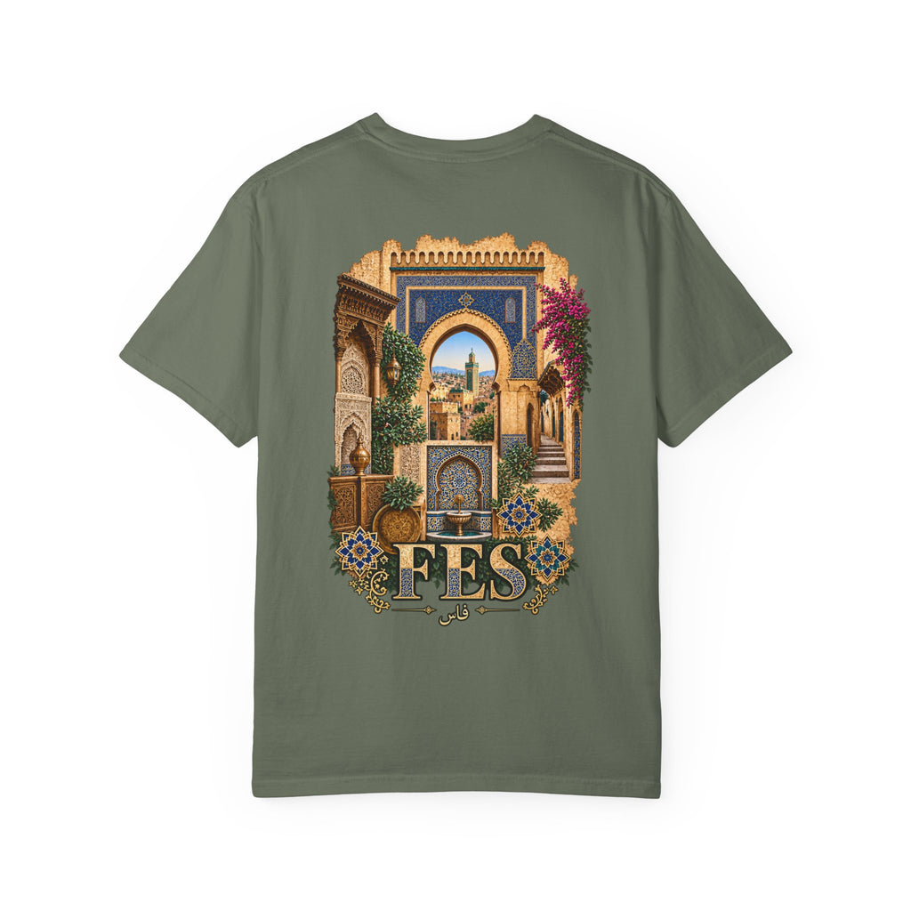 Fes Morocco Graphic T-Shirt — Vintage Medina Travel Tee