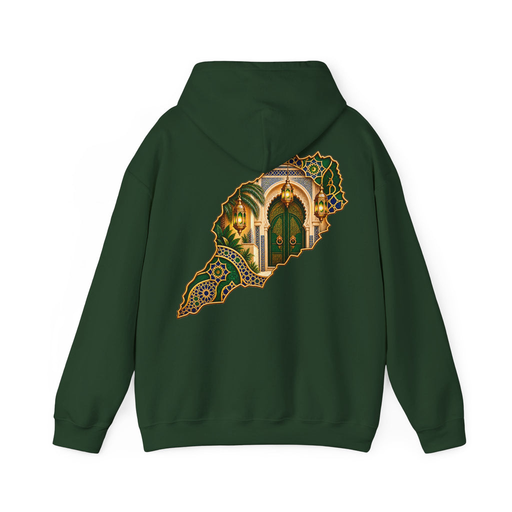 Hoodie — Moroccan Archway Decorative Back Print