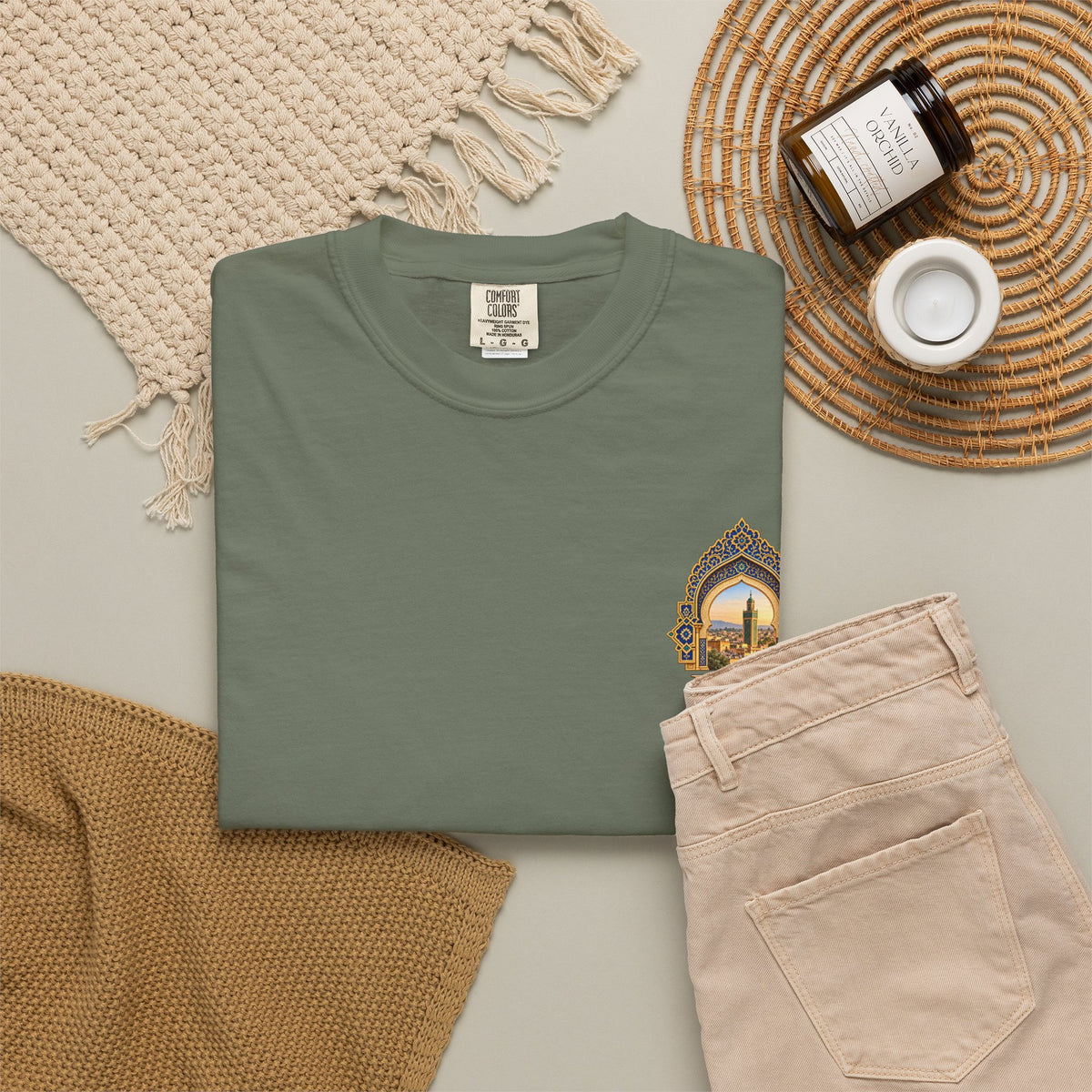 Fes Morocco Graphic T-Shirt — Vintage Medina Travel Tee