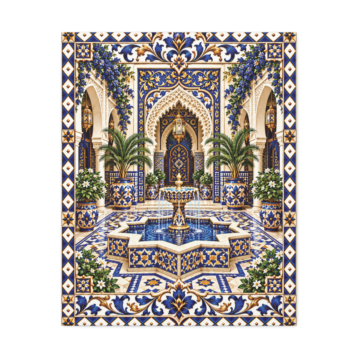 Stretched Canvas Morocco