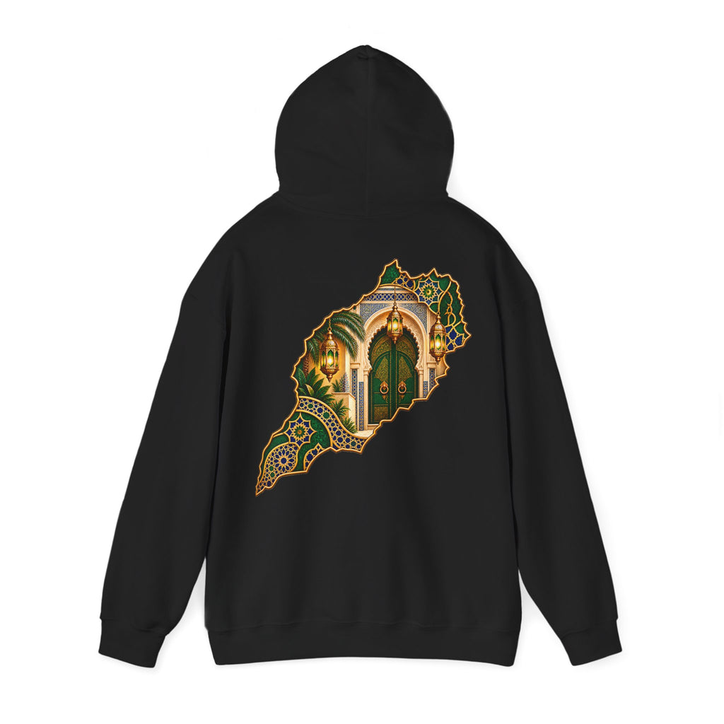 Hoodie — Moroccan Archway Decorative Back Print