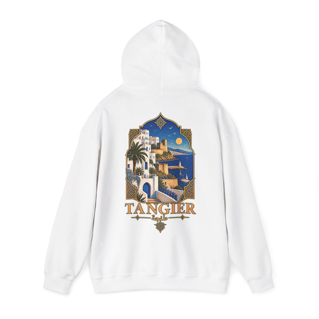 Tangier Vintage Travel Hoodie — Morocco Souvenir Pullover