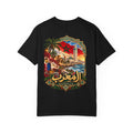 Morocco Vintage Travel T-Shirt — Moroccan Flag & Casablanca Skyline Tee