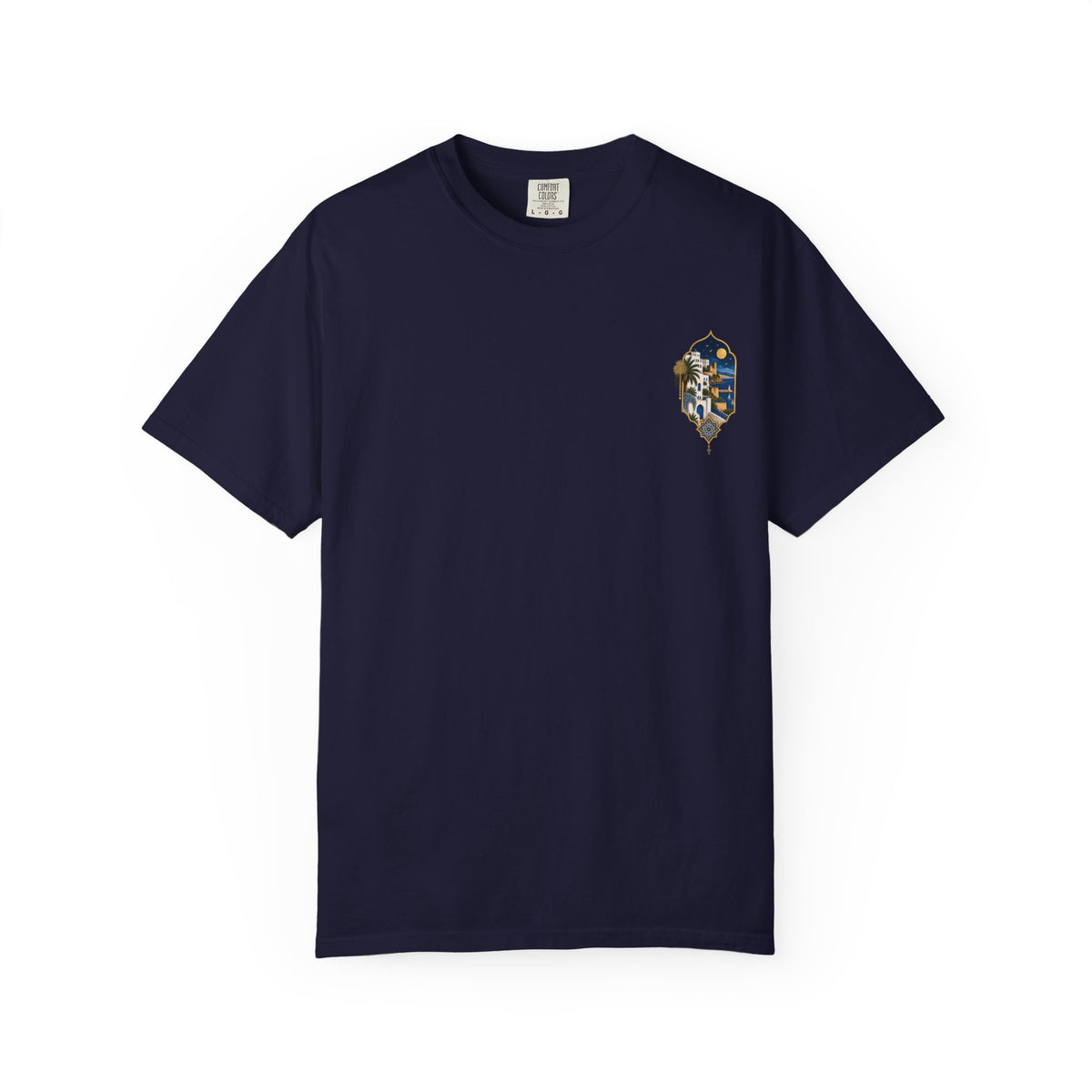 Tangier Retro Travel T-Shirt — Moroccan Coastal Vintage Graphic Tee