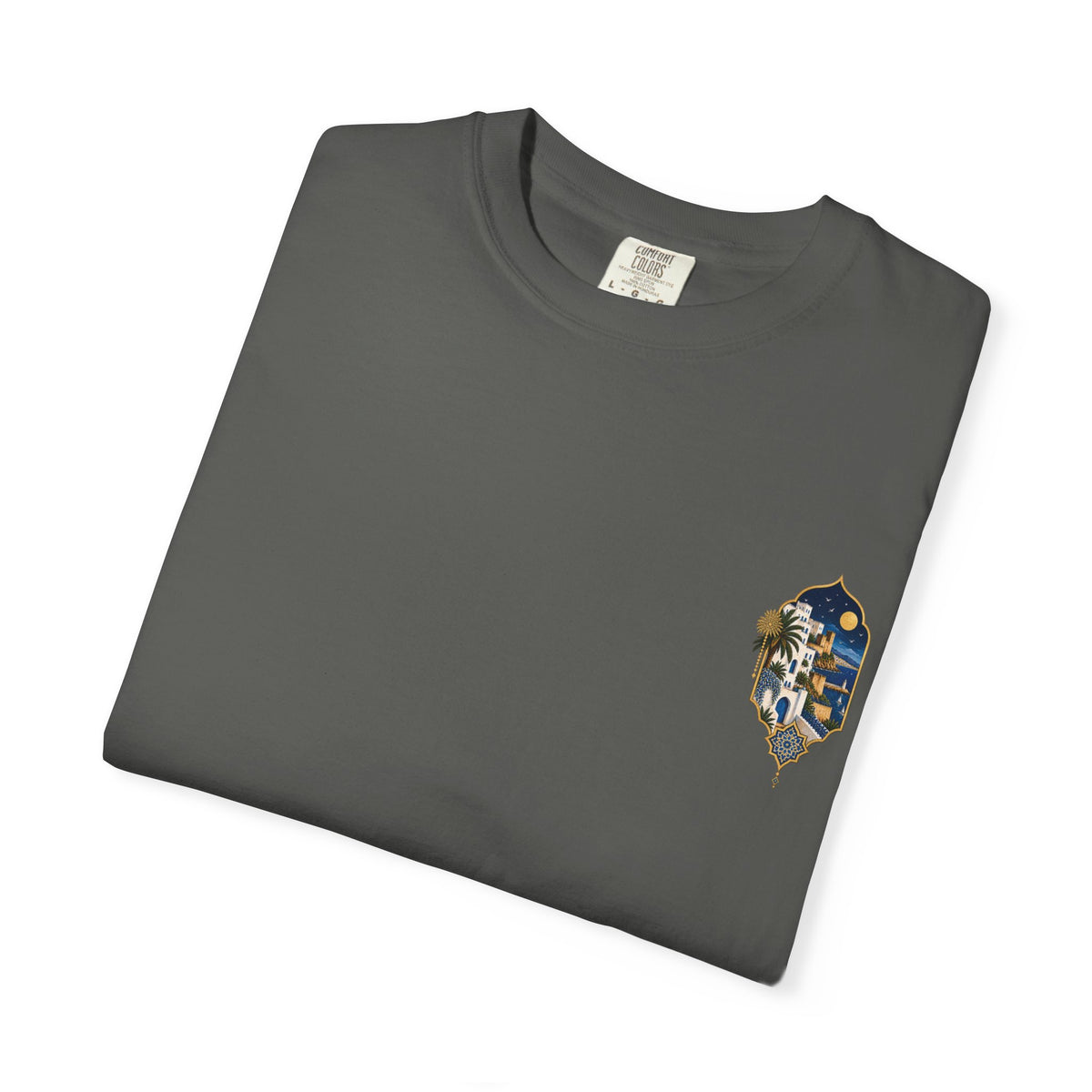 Tangier Retro Travel T-Shirt — Moroccan Coastal Vintage Graphic Tee