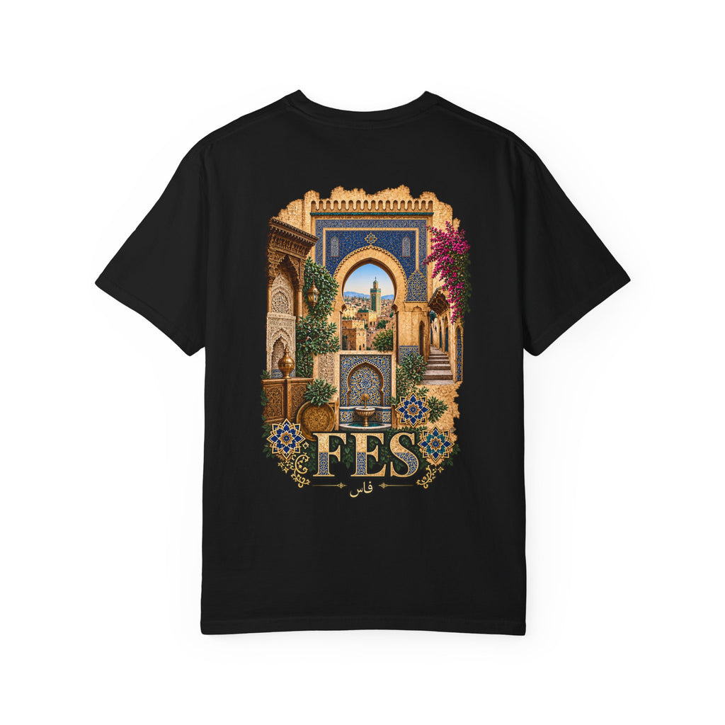 Fes Morocco Graphic T-Shirt — Vintage Medina Travel Tee