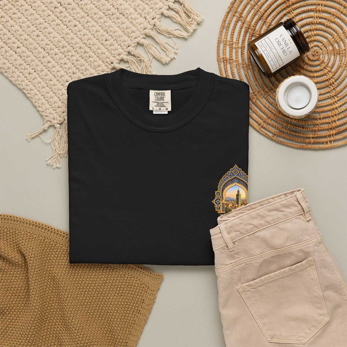 Fes Morocco Graphic T-Shirt — Vintage Medina Travel Tee