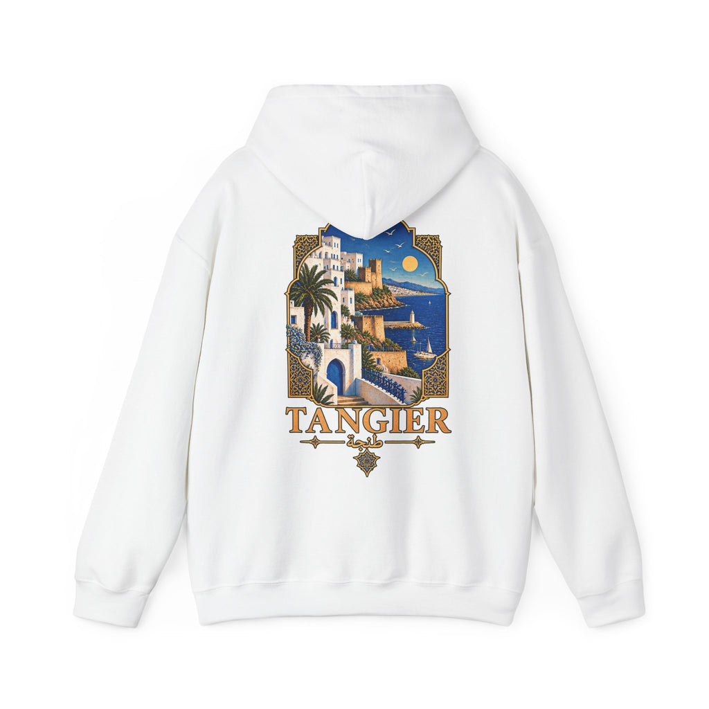 Tangier Vintage Travel Hoodie — Morocco Souvenir Pullover