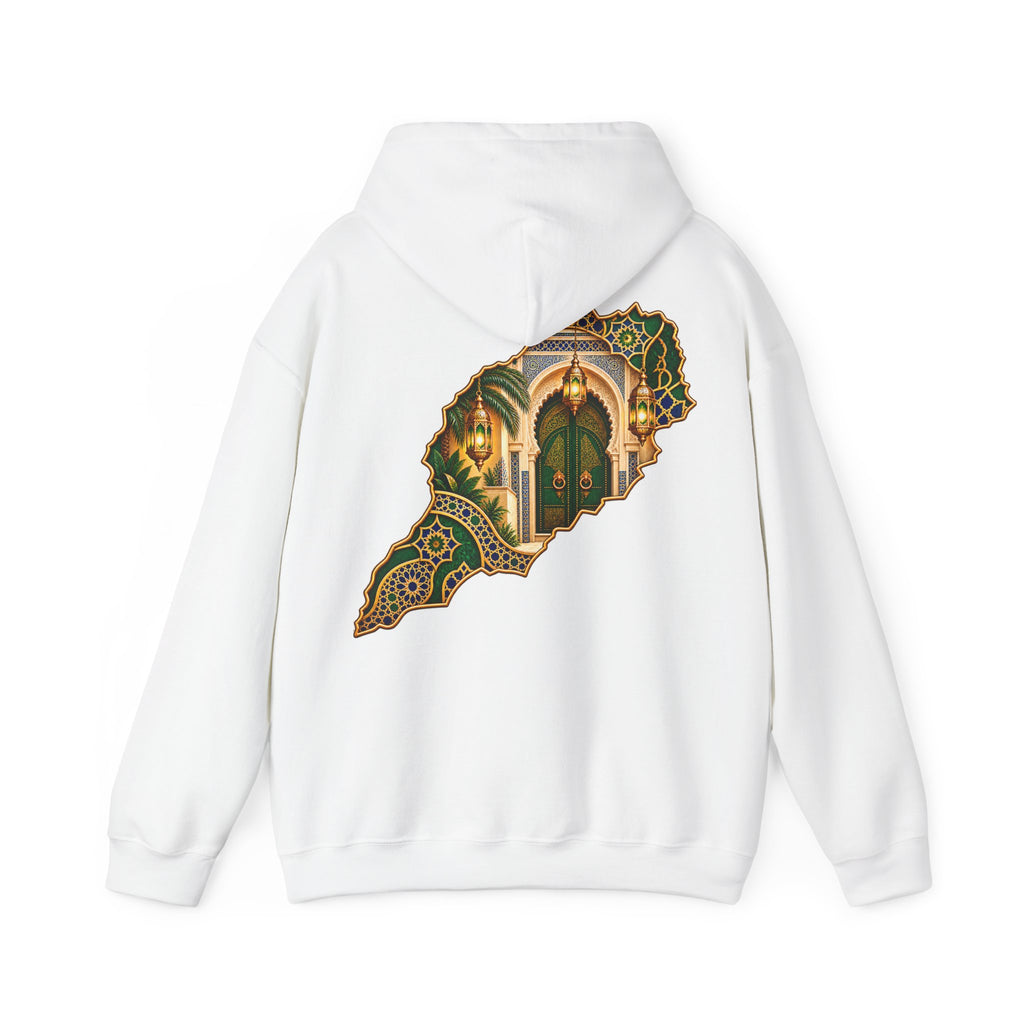 Hoodie — Moroccan Archway Decorative Back Print