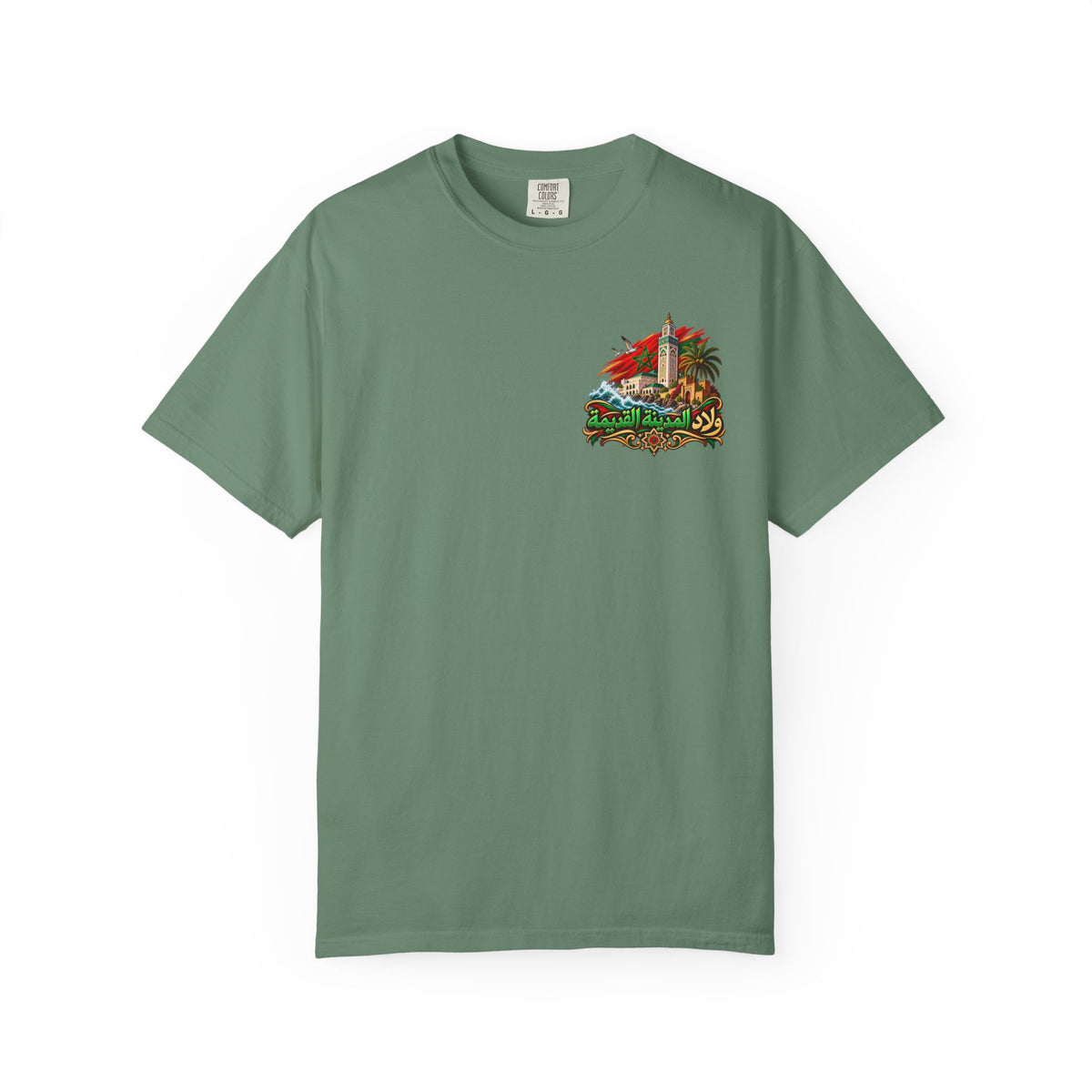 Casablanca Old Medina T-Shirt – Moroccan Heritage Arabic Graphic Tee – Morocco Architecture Streetwear