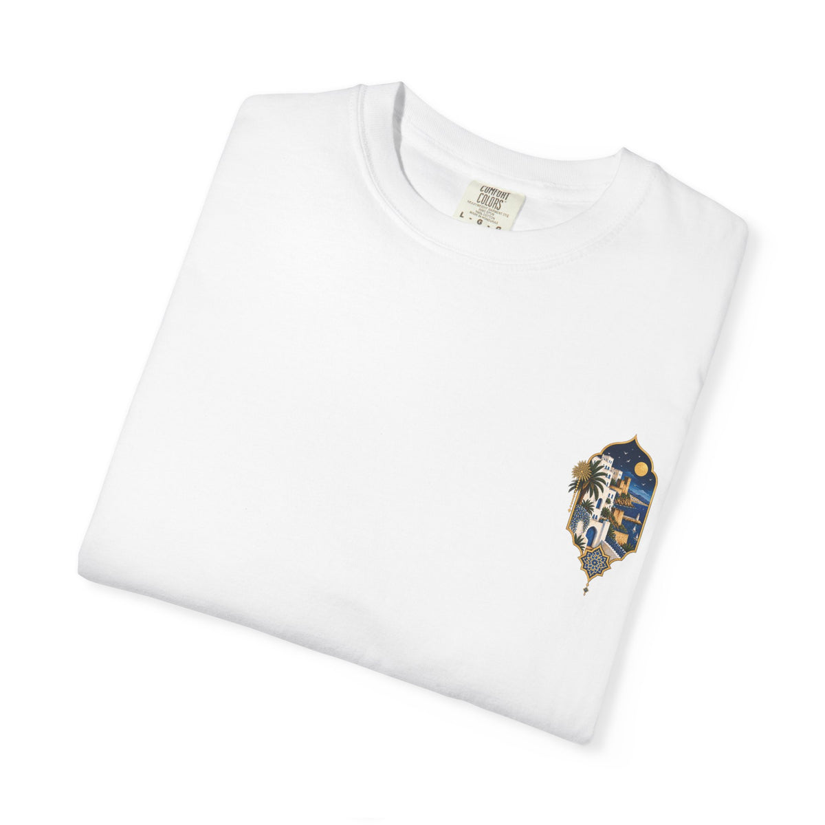 Tangier Retro Travel T-Shirt — Moroccan Coastal Vintage Graphic Tee