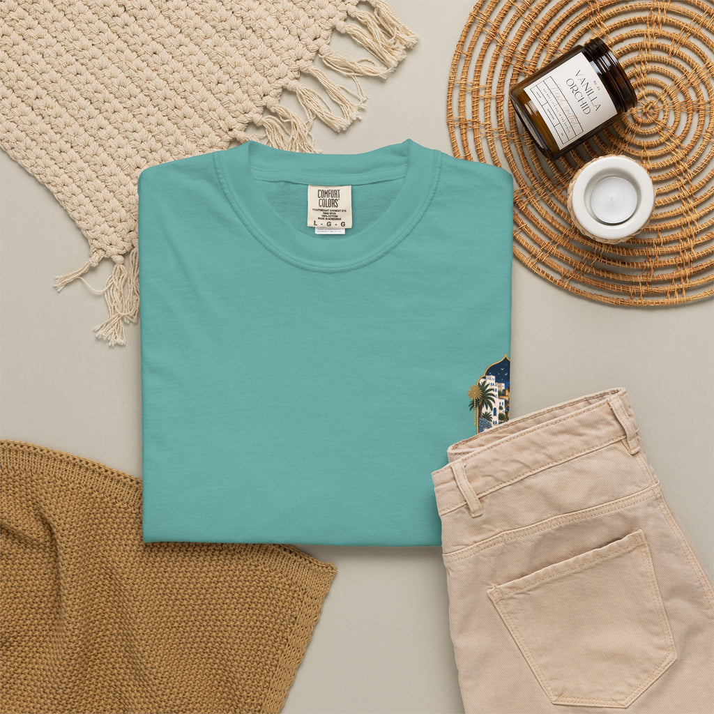 Tangier Retro Travel T-Shirt — Moroccan Coastal Vintage Graphic Tee