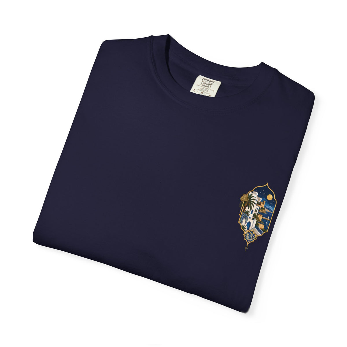 Tangier Retro Travel T-Shirt — Moroccan Coastal Vintage Graphic Tee