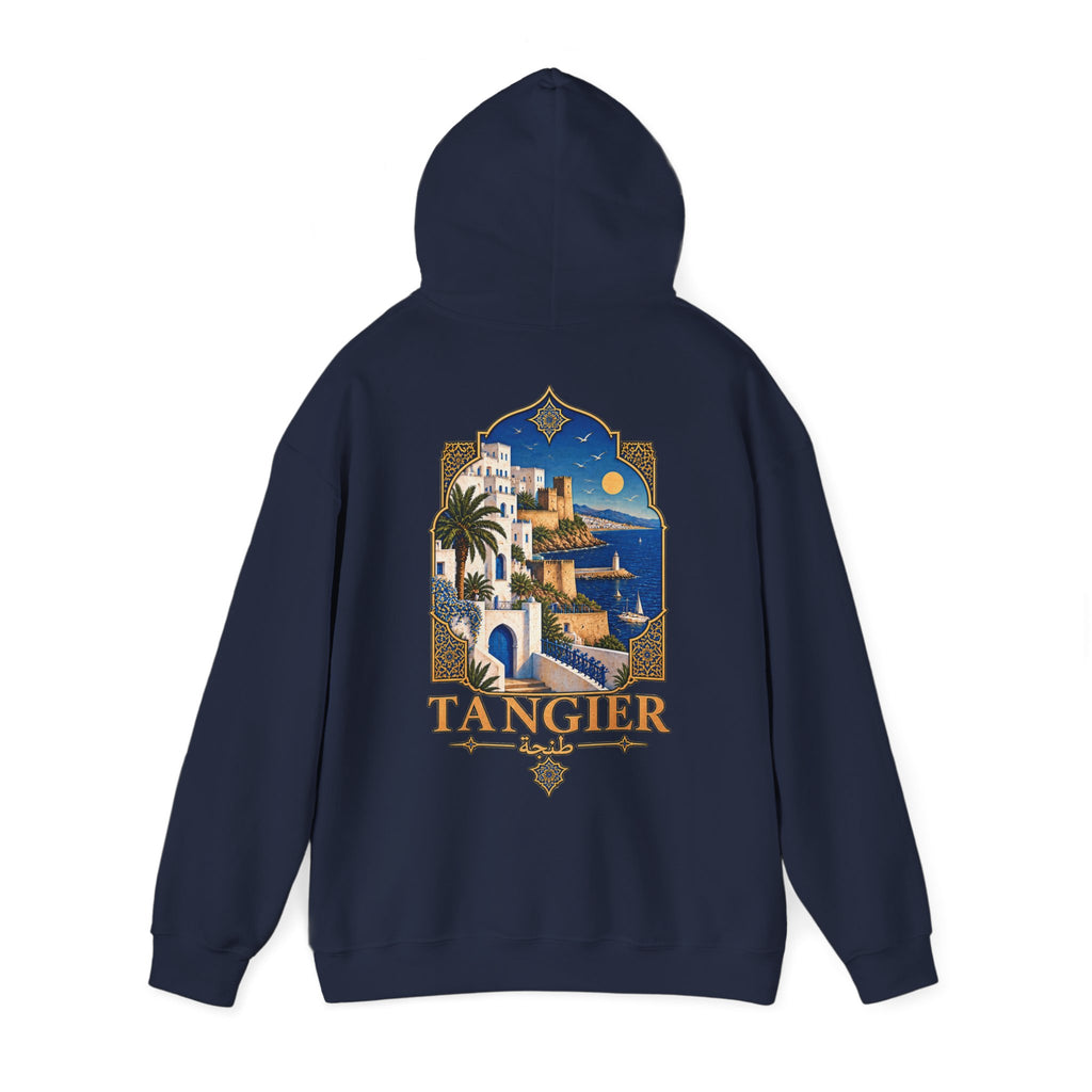 Tangier Vintage Travel Hoodie — Morocco Souvenir Pullover