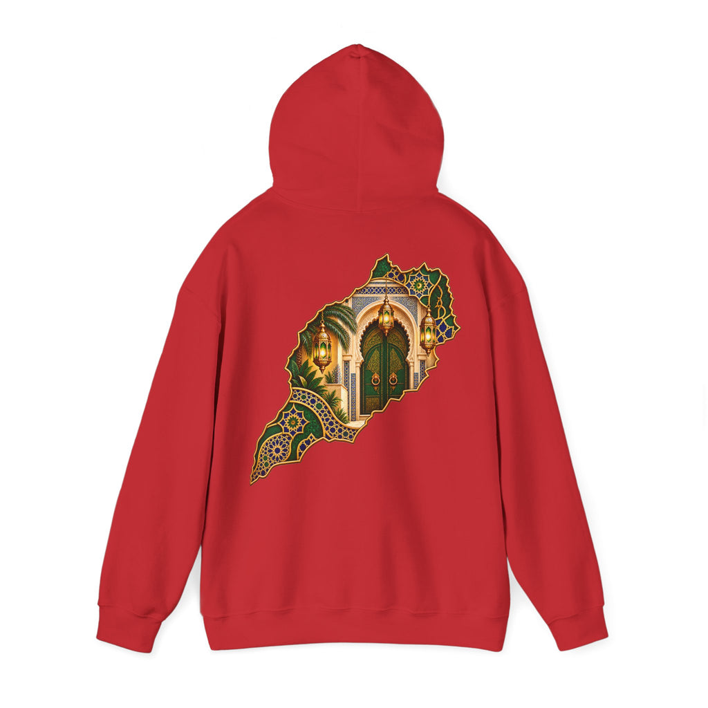 Hoodie — Moroccan Archway Decorative Back Print