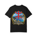 Al Hoceima Scenic T-Shirt — Amazigh Symbol & Coastal Landscape