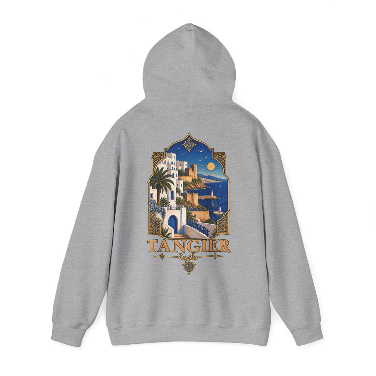 Tangier Vintage Travel Hoodie — Morocco Souvenir Pullover