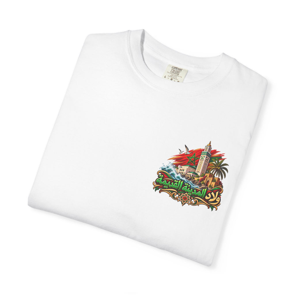 Casablanca Old Medina T-Shirt – Moroccan Heritage Arabic Graphic Tee – Morocco Architecture Streetwear