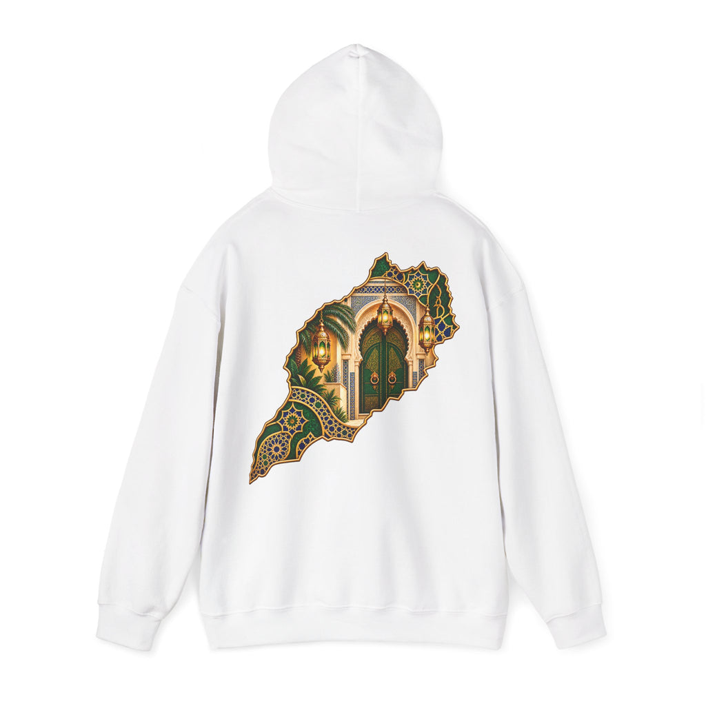Hoodie — Moroccan Archway Decorative Back Print
