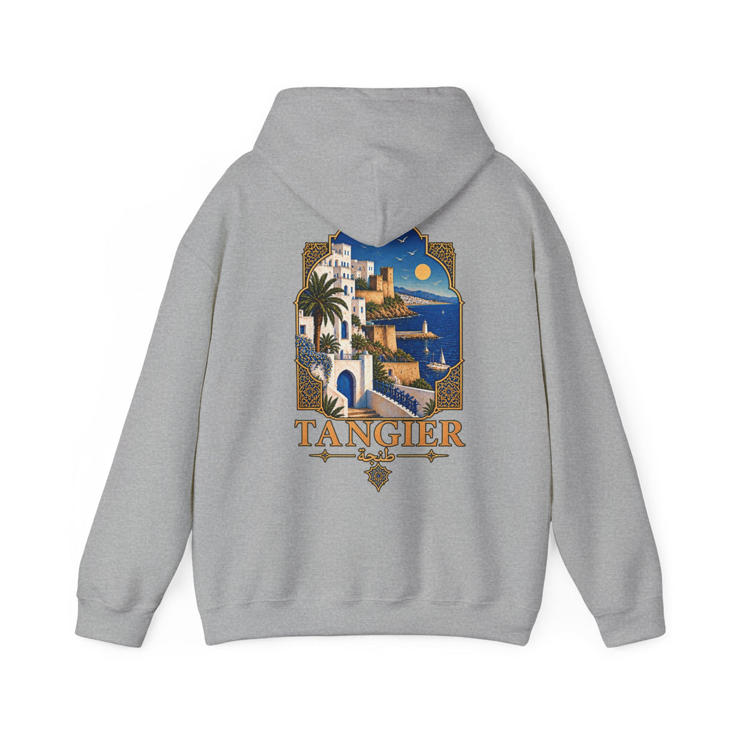 Tangier Vintage Travel Hoodie — Morocco Souvenir Pullover