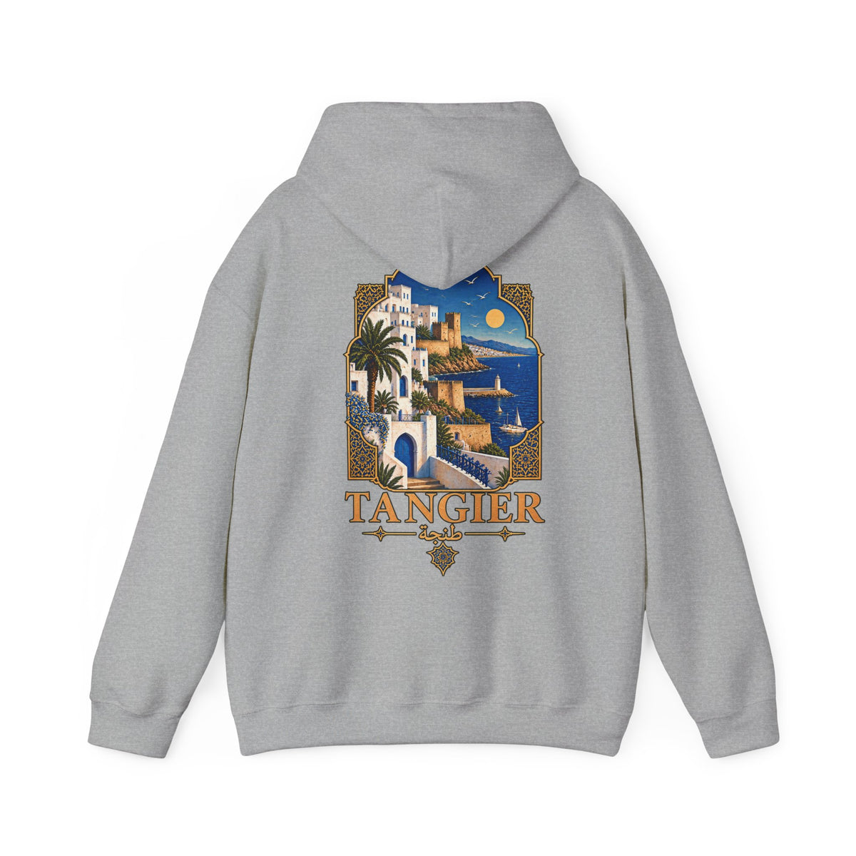 Tangier Vintage Travel Hoodie — Morocco Souvenir Pullover