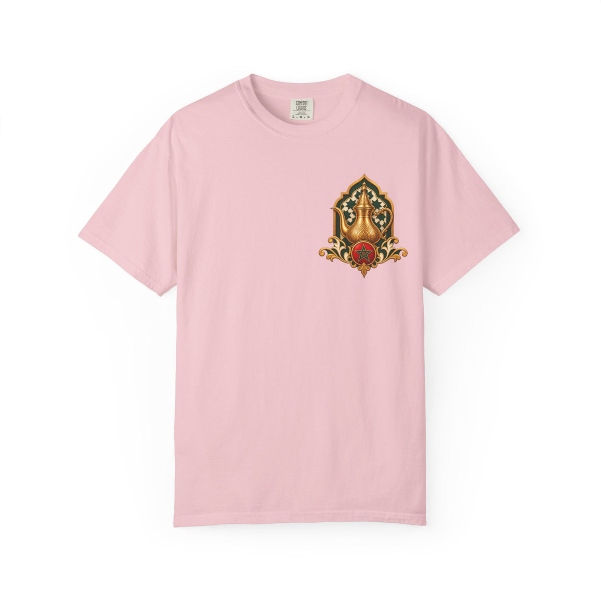 Ramadan Lantern Tea Set Tee — Islamic Crescent Iftar T-Shirt
