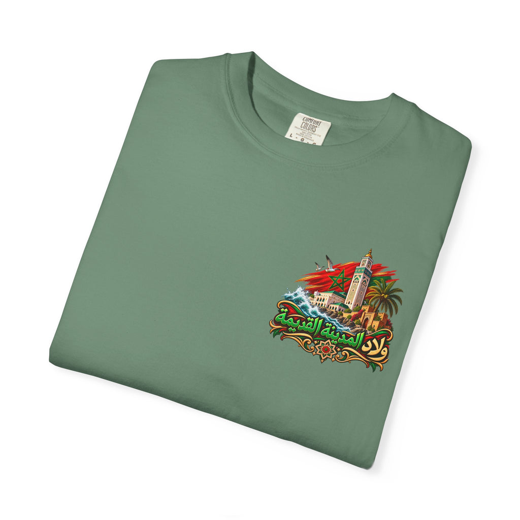 Casablanca Old Medina T-Shirt – Moroccan Heritage Arabic Graphic Tee – Morocco Architecture Streetwear