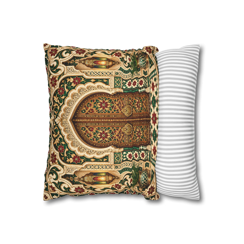 Moroccan Arched Door Decorative Pillowcase